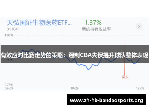 有效应对比赛走势的策略：遏制CBA失误提升球队整体表现